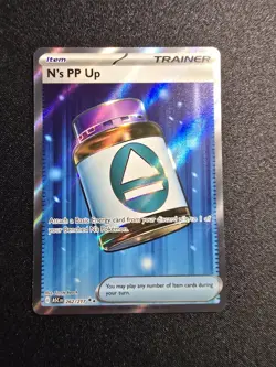 N's PP Up 262/217 Full Art Ultra Rare Pokemon Ascended Heroes ENGLISH NM - Image 1