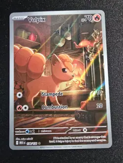 Vulpix Pokemon TCG Mega Evolutions Base 148/132 Illustration Rare (MINT) - Image 1