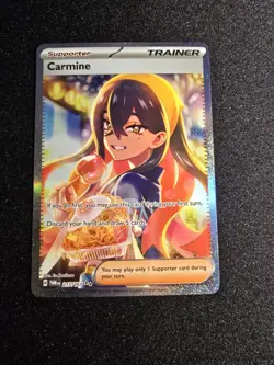 Carmine 217/167 SV06: Twilight Masquerade Special Illustrator Rare Pokemon TCG - Image 1
