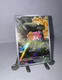 Pokemon - Pawmi 226/091 SV: Paldean Fates Holo - Illustration Rare - NM - Image 3