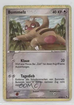 Slakoth German Pokemon EX Ruby & Sapphire #45 2003 - Image 1