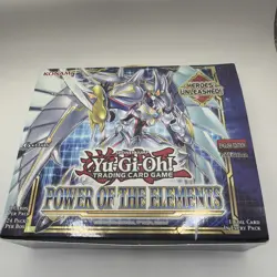 Konami Yu-Gi-Oh! TCG Power of the Elements Booster Box - 24 Packs - Image 1