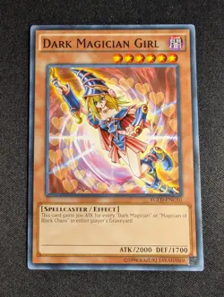 Yugioh - Dark Magician Girl YGLD-ENC10 Unlimited NM - Image 1