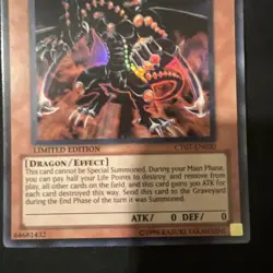 Gandora the Dragon of Destruction CT07-EN020 Super Rare Limited Edition - Image 2