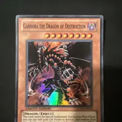 Gandora the Dragon of Destruction CT07-EN020 Super Rare Limited Edition - Image 3