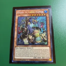 Yu-Gi-Oh! Poseidra The Storming Atlantean Secret Rare 1st Edition SUDA-EN016 NM - Image 1