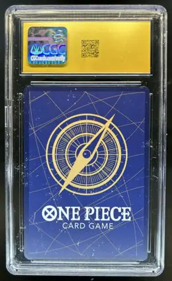 2026 One Piece Japanese Monkey D. Luffy Egghead Borderless #ST29-012 CGC 10 Gold - Image 2