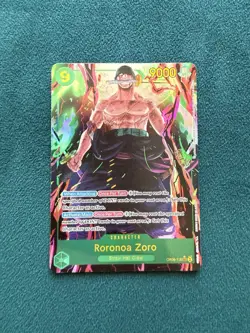 Roronoa Zoro OP06-118 One Piece Wings of the Captain Secret Rare Alternate Art - Image 1