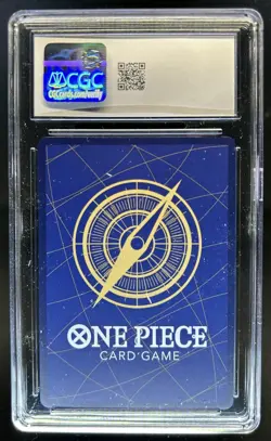 2025 One Piece Japanese Trafalgar Law Promo School Vol. 10 #OP12-106 CGC 8 NM - Image 2