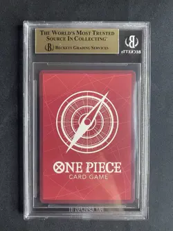 Shanks (English Version 2nd Anniversary Set) OP09-001 One Piece Promo BGS 9.5 - Image 3