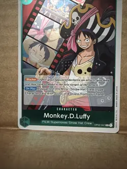Monkey.D.Luffy Foil - OP02-041 - One Piece TCG English (A2) - Image 3