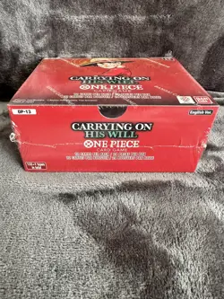 One Piece OP-13 Carrying on His Will New Booster Box English Sealed! Case Fresh - Image 2