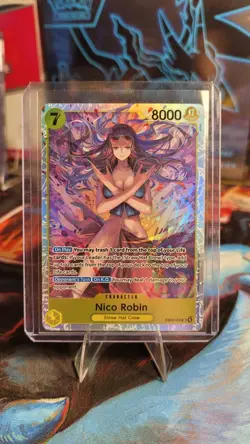 One Piece Nico Robin SR EB03-055 Heroines English NM+ - Image 3