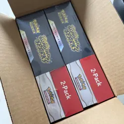 Pokemon Surging Sparks ETB + Booster Bundle Costco 2-pack Sealed x2 (Lot of 2) - Image 3