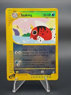 Seaking - 59/147 - Pokemon Aquapolis Reverse Holo Rare Card MP - Image 1