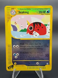 Seaking - 59/147 - Pokemon Aquapolis Reverse Holo Rare Card MP - Image 2