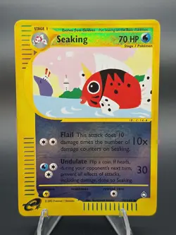 Seaking - 59/147 - Pokemon Aquapolis Reverse Holo Rare Card MP - Image 3