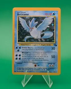 Articuno 2/62 Fossil Unlimited Rare Holo Pokemon Card - Image 1