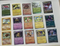 Assorted Lot Of 15 Pokemon TCG Vintage 1999 WOTC- Modern Era Cards Nm/M And Rare - Image 1