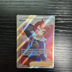 Pokemon TCG Arezu Lost Origin Full Art Trainer Holo Ultra Rare Card 189/196 - Image 1