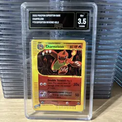 Charmeleon 73/165 Uncommon Expedition Pokemon Card Reverse Holo Graded GMA 3.5 - Image 1
