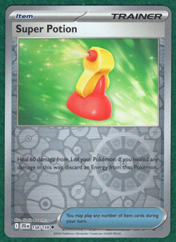 Super Potion (Reverse Holo) - 158/159 -SV09: Journey Together JTG - Pokemon Card - Image 2