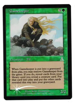 Magic the Gathering MTG Card: Gamekeeper FOIL 106/143 Urza's Destiny! NM - Image 1