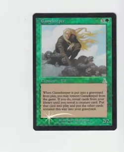 Foil Gamekeeper *Urza's Destiny* MTG Magic - additional cards ship free! - Image 1