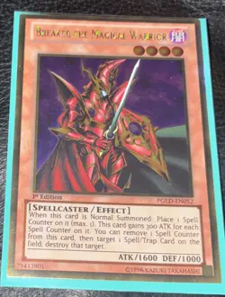 Breaker the Magical Warrior 1st Edition PGLD-EN052 Yu-Gi-Oh Card Near Mint NM - Image 1