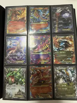 Korean pokemon Card lot binder collection XY SM BW CP EX SR Full Art Promo XY - Image 2