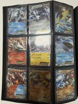 Korean pokemon Card lot binder collection XY SM BW CP EX SR Full Art Promo XY - Image 3