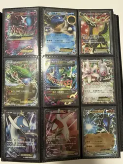 Korean pokemon Card lot binder collection XY SM BW CP EX SR Full Art Promo XY - Image 4