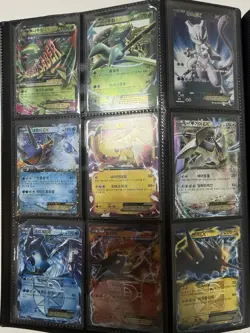 Korean pokemon Card lot binder collection XY SM BW CP EX SR Full Art Promo XY - Image 5