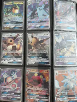 Korean pokemon Card lot binder collection SWSH BW CP EX SR Full Art Promo XY - Image 3