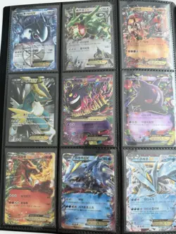 Korean pokemon Card lot binder collection SWSH BW CP EX SR Full Art Promo XY - Image 5