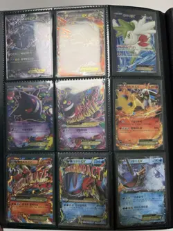 Korean pokemon Card lot binder collection SWSH BW CP EX SR Full Art Promo Xy - Image 3