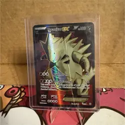 Pokemon Tyranitar EX Full Art Holo Ultra Rare 91/98 XY Ancient Origins Card - Image 1