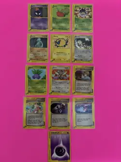 Lot Of 13 Pokemon Expedition Cards- Vintage 2002 Wizards Of The Coast, NM-MP - Image 1