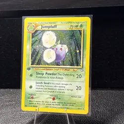 Jumpluff #7 Holo - Pokemon 2000 Neo Genesis NM Card Vintage WOTC - Image 3