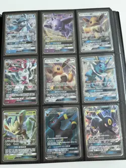HP) Korea Pokemon Card Binder Collection Lot XY EX SR GX Full Art Rare Holo Used - Image 2