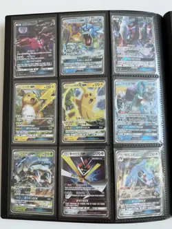 HP) Korea Pokemon Card Binder Collection Lot XY EX SR GX Full Art Rare Holo Used - Image 3