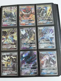 HP) Korea Pokemon Card Binder Collection Lot XY EX SR GX Full Art Rare Holo Used - Image 4