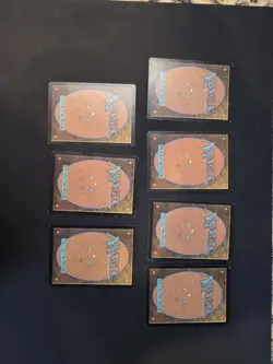 Vintage Magic the Gathering MTG Rare Lot Of 7 Cards (2 Holo) MP/HP - Image 2