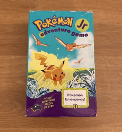 Vintage Pokemon Jr Adventure Game (1999) Emergency #1 Board/Card Game Complete - Image 1