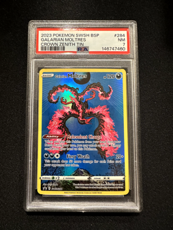 Galarian Moltres SWSH284 SWSH: Sword & Shield Promo Cards Holo - PSA 7 - Image 1