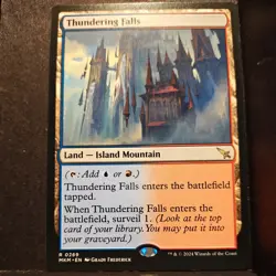 Thundering Falls - Murders at Karlov Manor MTG Magic The Gathering Never Played - Image 1
