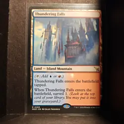 Thundering Falls - Murders at Karlov Manor MTG Magic The Gathering Never Played - Image 3