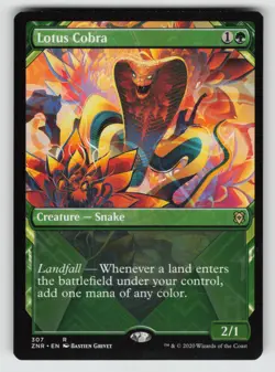 Lotus Cobra (Showcase) *Non-Foil* ZNR 307 NM - Image 1