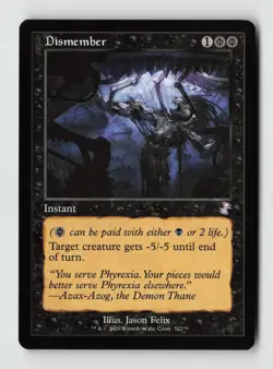 Dismember*Non-Foil* Time Spiral: Remastered 322 NM - Image 1