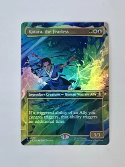 Katara, the Fearless (Borderless) Avatar: The Last Airbender Foil - Image 1